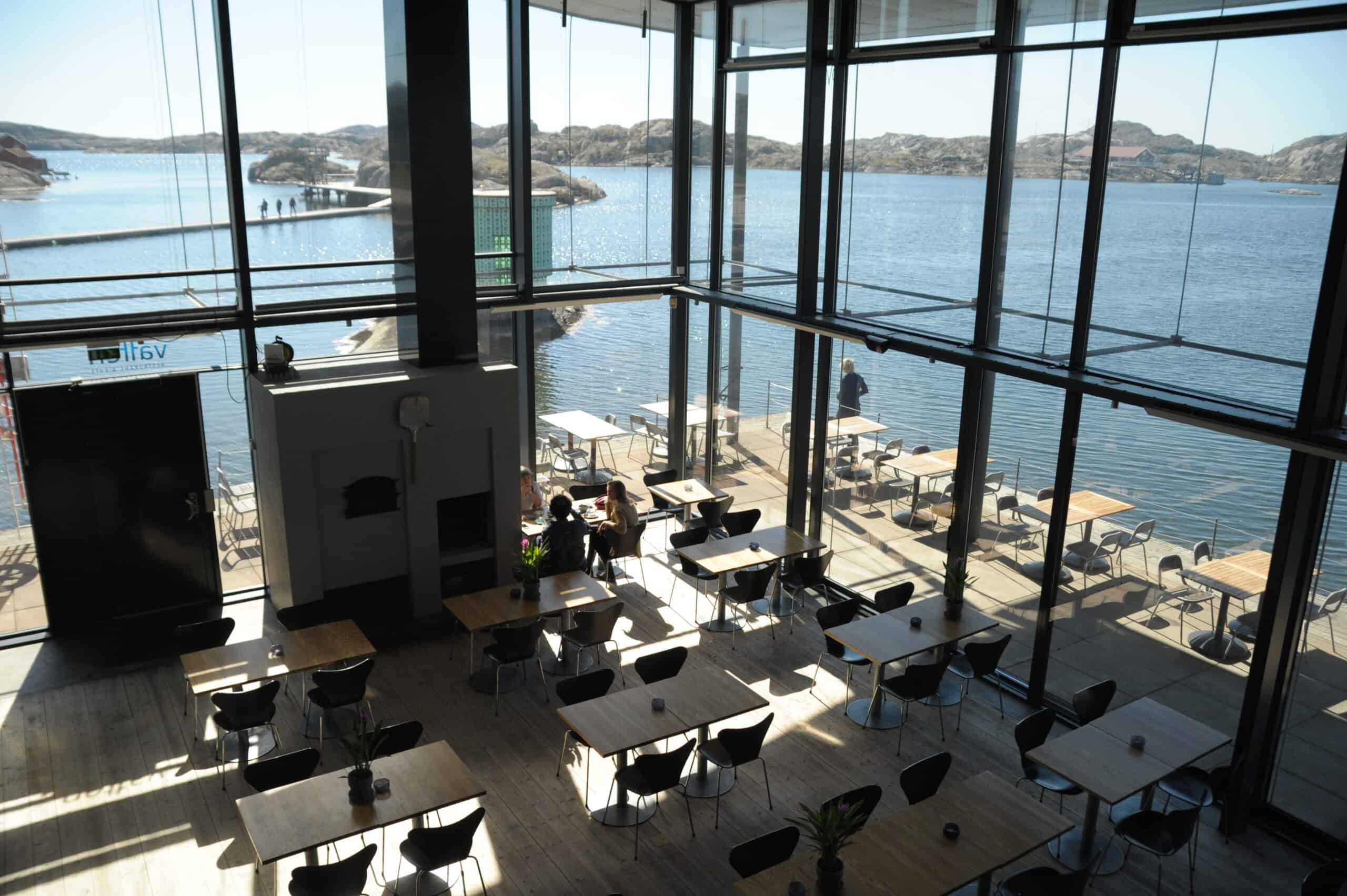 Restaurang Vatten havsutsikt i Skärhamn